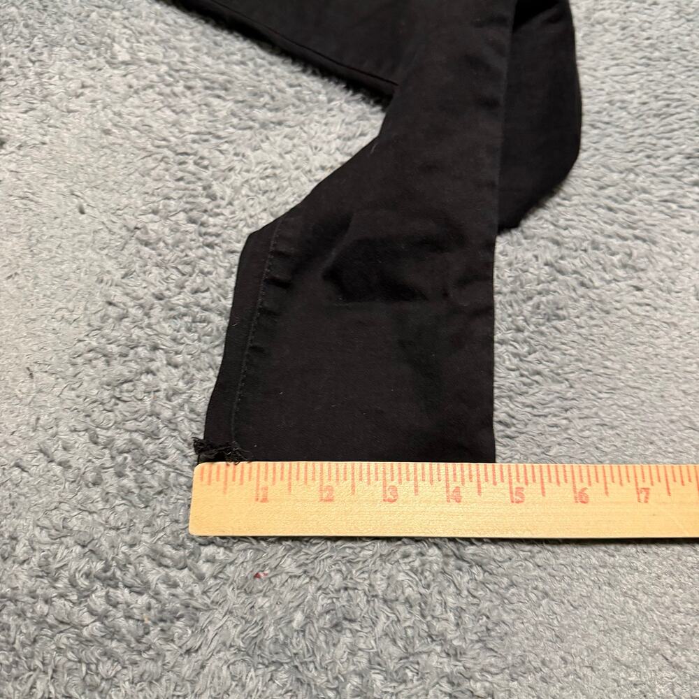 Democracy Jeans Pants Womens 6 (30x28.5) Black stretch Ankle Skinny - Picture 10 of 10